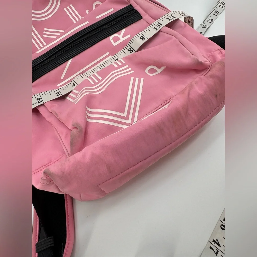 Kenzo Paris Logo Pink Backpack - Picture 11 of 12